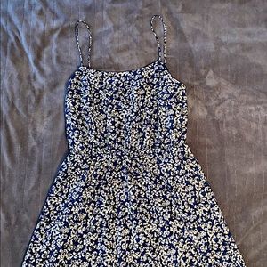J.Crew Blue Floral Dress